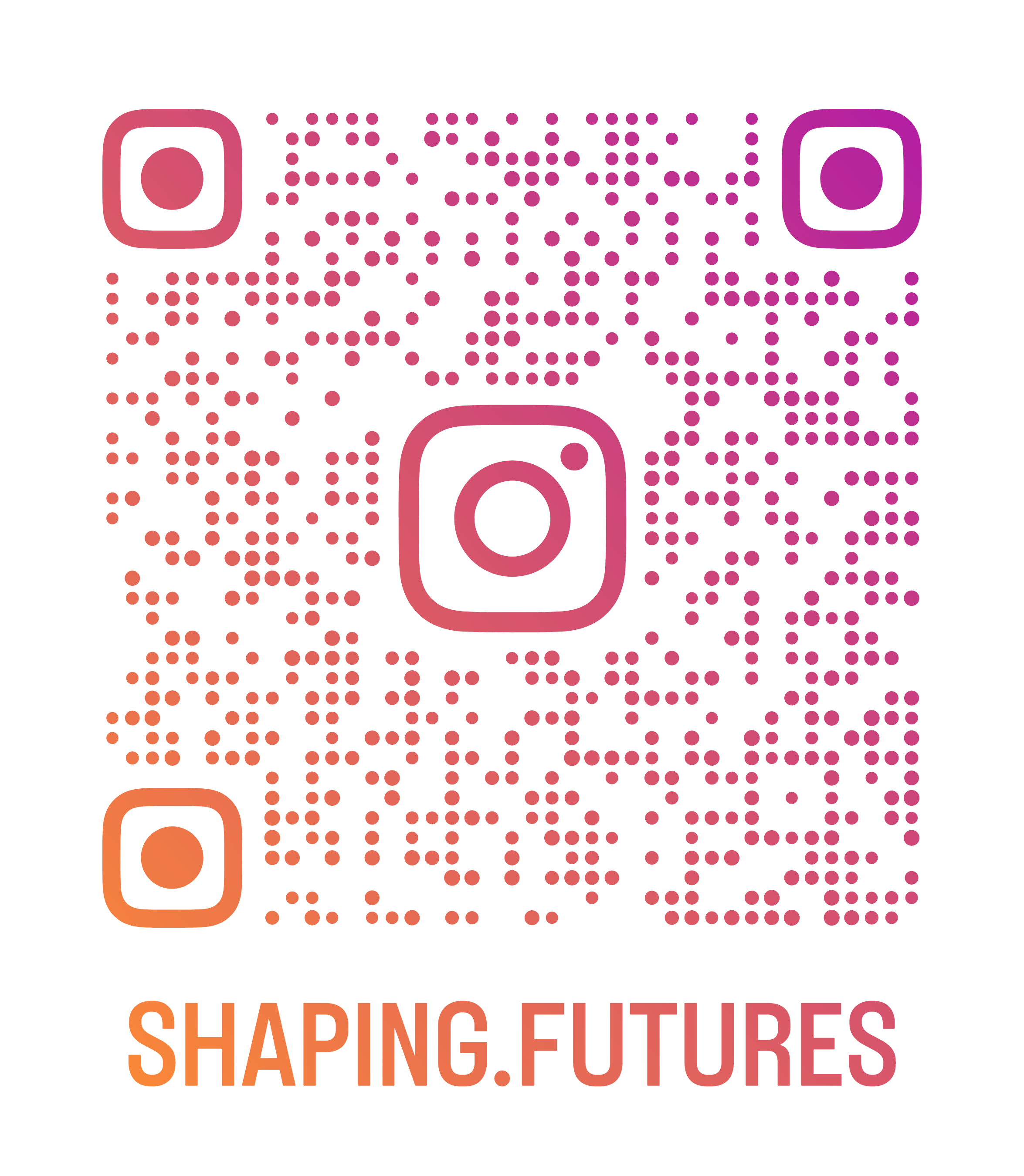 Instagram QR code and link